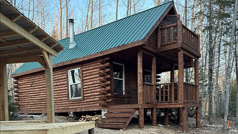 Wild North River Cabin